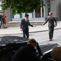 ФОТО и ВИДЕО | Таллинн погрузился в 1939 год. Смотрите, как снимают шпионский фильм в центре города