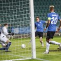 BLOGI ja FOTOD | Eesti jalgpallikoondis lõpetas väravapõua, kuid kaotas kodus Leedule