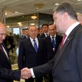 VIDEO ja FOTOD: Kui pilgud võiksid tappa: Porošenko tippkohtumisel Putini nägemise üle ei rõõmustanud