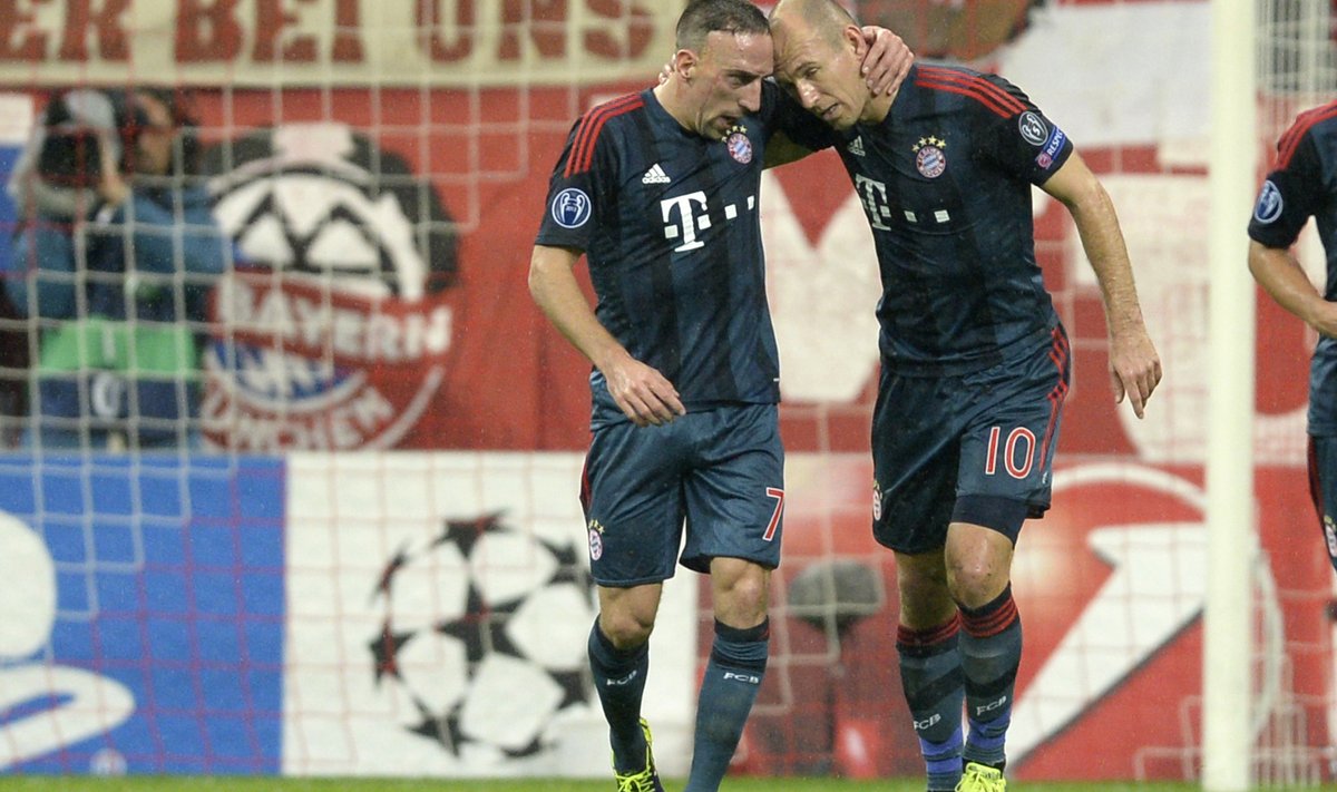 Franck Ribery ja Arjen Robben, Bayern
