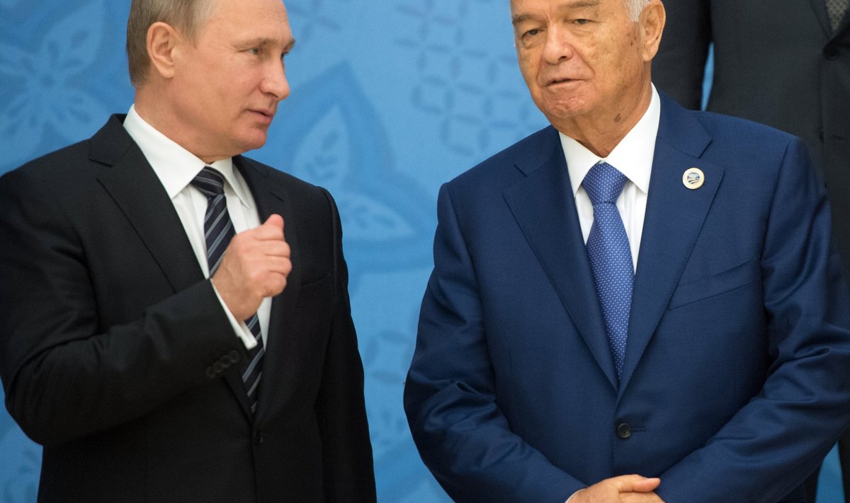 Vladimir Putin, Islam Karimov