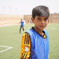 FOTOD | Aita ka! Ostame Jordaania pagulaslaagris elavatele süüria lastele jalgpallitossud