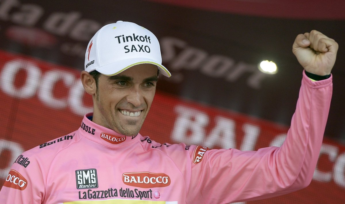 Võidukas Alberto Contador