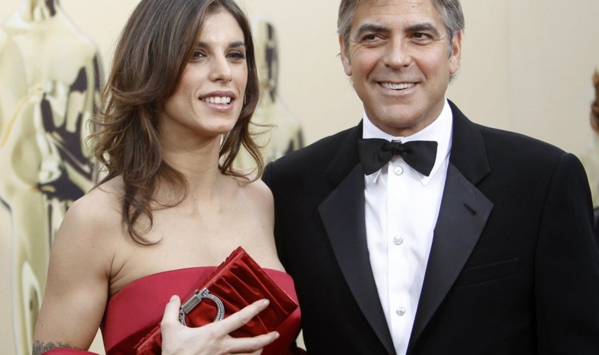 Elisabetta Canalis ja George Clooney