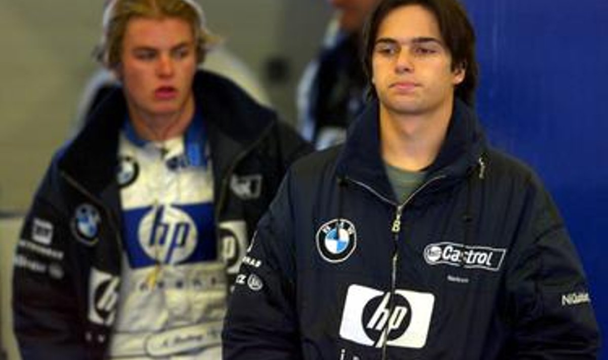 Nico Rosberg ja Nelson Piquet Jr.