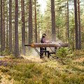 Lihtne saeraam võimaldab oma metsa puudest ise lauad saagida