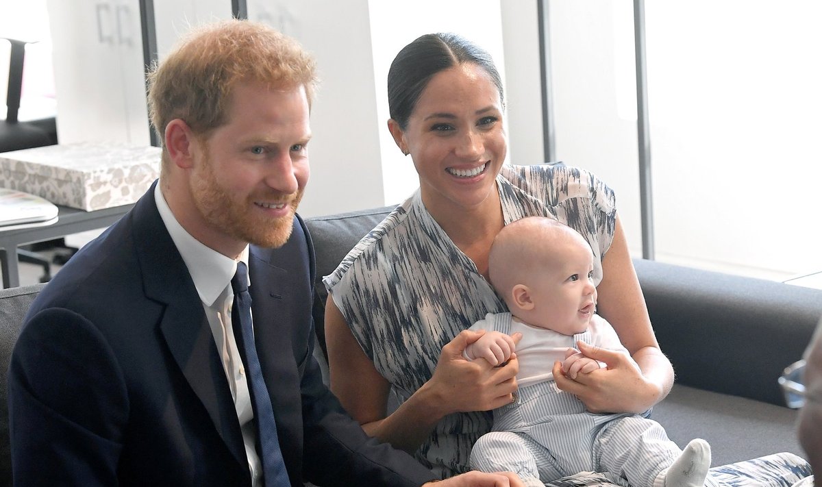 Prints Harry, Meghan Markle ja Archie aastal 2019