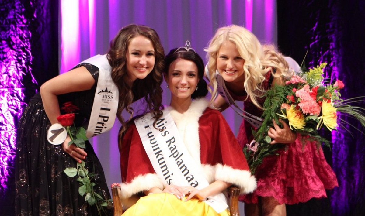 Miss Raplamaa 2012 võitjad