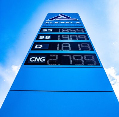 Alexela on Eesti üks olulisemaid kütuse- ja gaasimüüjaid.