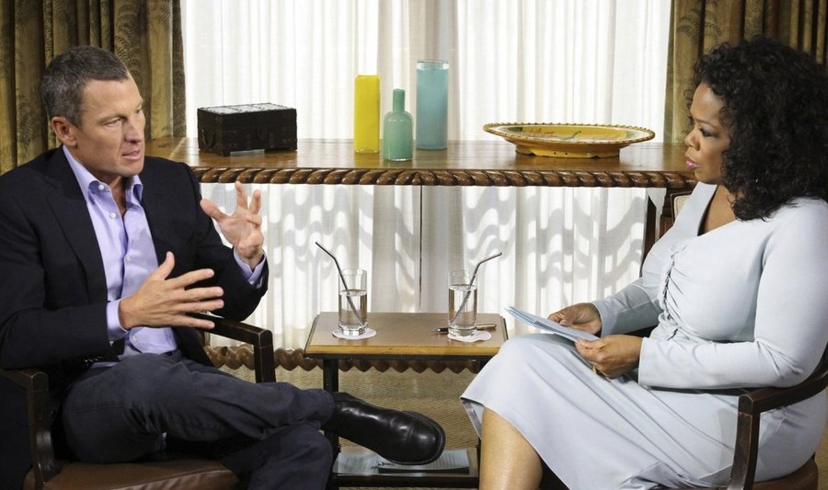 Lance Armstrong ja Oprah Winfrey
