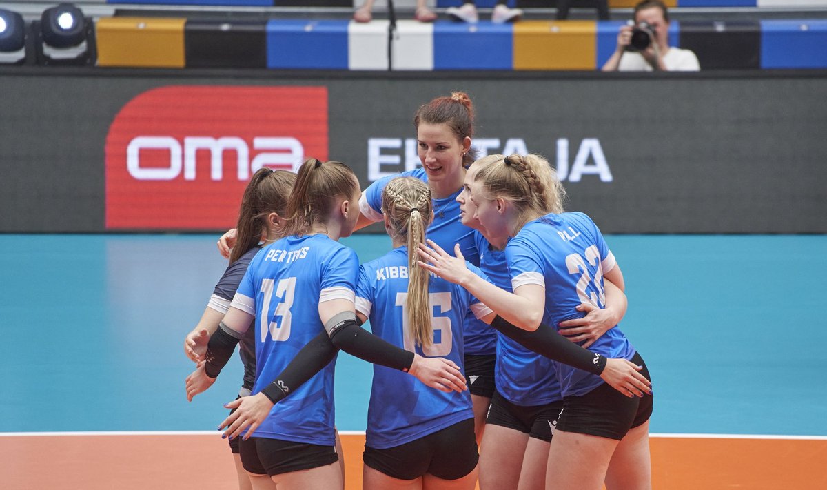 Võrkpall Eesti vs Luksemburg