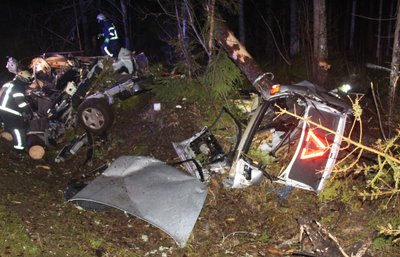 5. jaanuar, Tartumaa. Avastati teelt välja sõitnud Audi A8 vrakk, mille juures oli 29-aastase mehe surnukeha. Politsei selgitas, et esialgsetel andmetel kaotas autojuht suurel kiirusel sõiduki üle kontrolli.