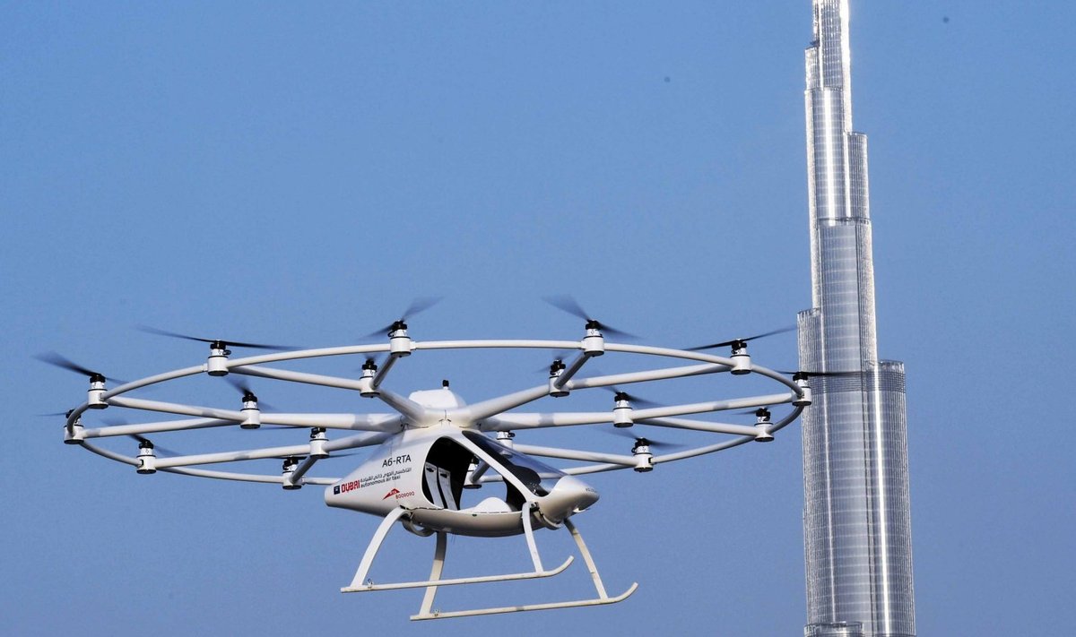 Volocopteri tutvustuslend Dubais