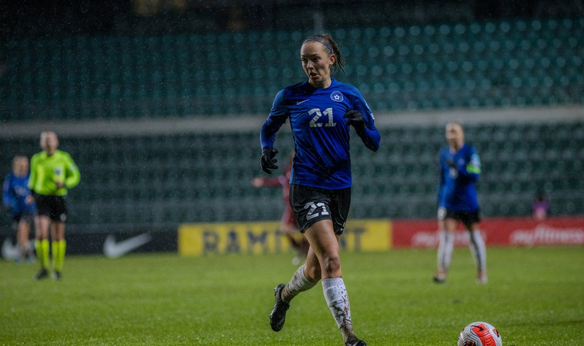 Rahel Repkin on tänavuse aastaga kerkinud Eesti naiskonna üheks põhimängijaks.