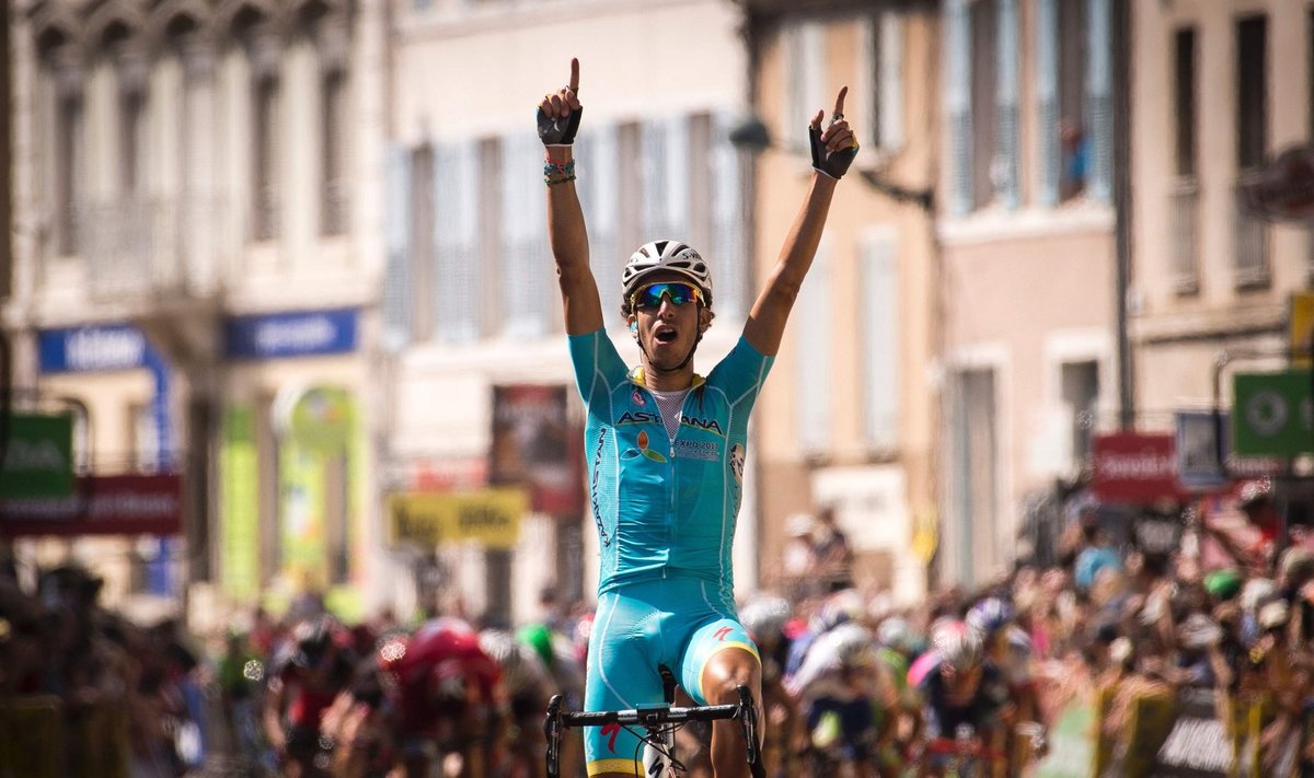 Fabio Aru võitis etapi Dauphine velotuuril
