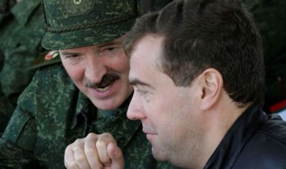 Lukašenka ja Medvedev