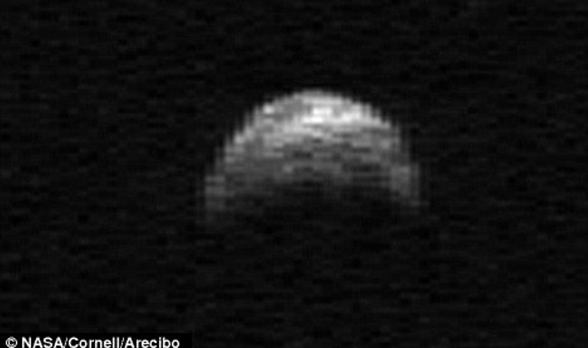 Radaripilt asteroidist 2005 YU55