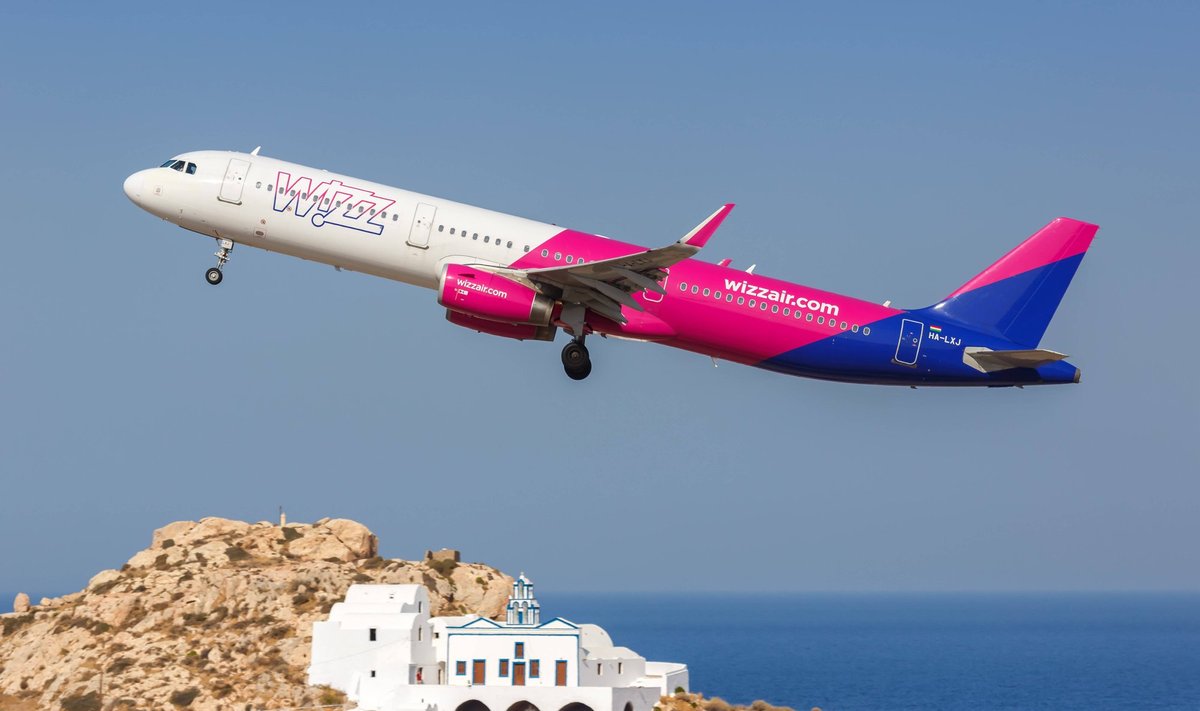 Wizzair lennuk