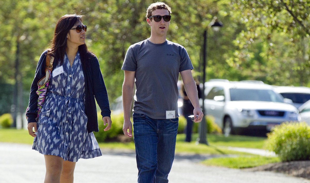 Mark Zuckerberg ja Priscilla Chan