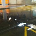 ВИДЕО И ФОТО | В автобусном терминале Viru keskus случился потоп