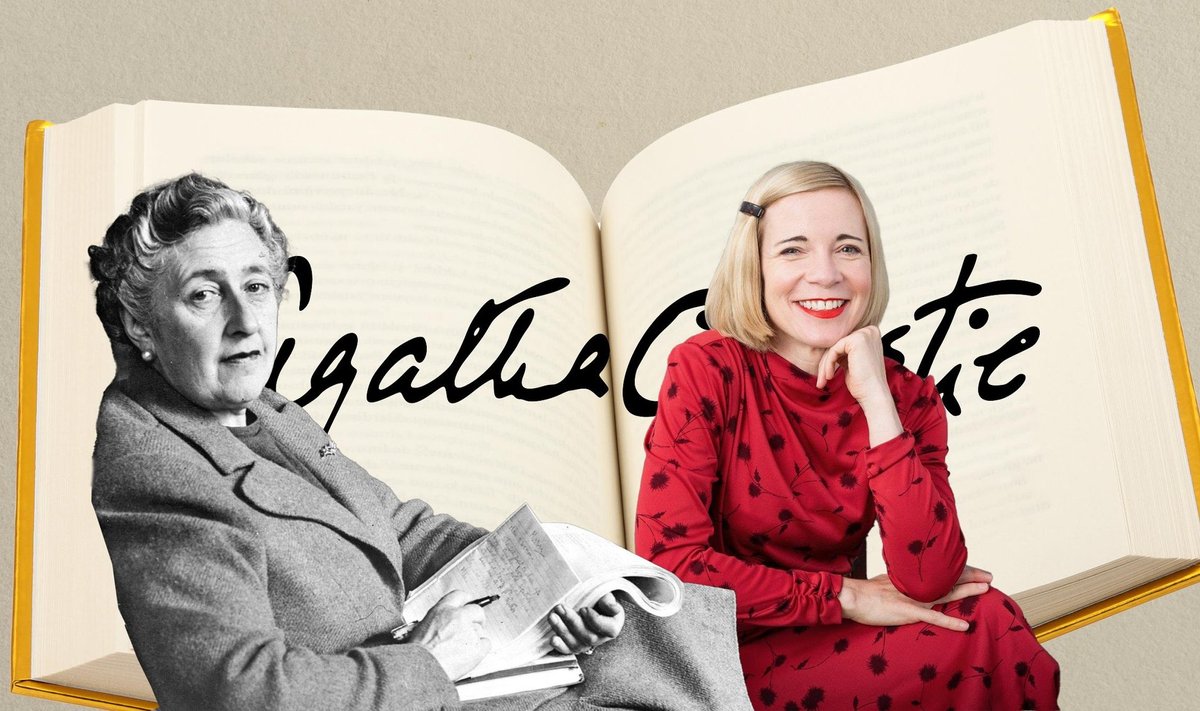 Kirjanik ja tema uurija: Agatha Christie ja Lucy Worsley.