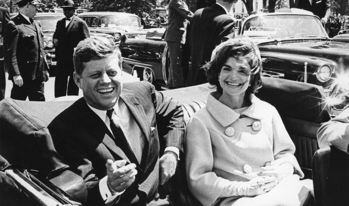 President John F. Kennedy ja Jaqueline Kennedy