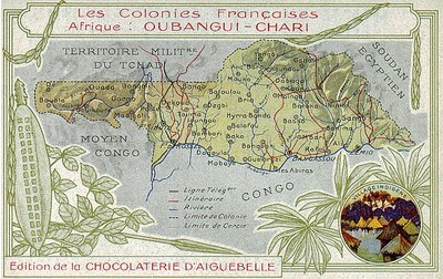 Oubangui-Chari koloonia aastal 1910
