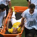 FOTOD: Brasiilia võitis põnevusmängus Kolumbiat, Neymar sai raskelt vigastada!