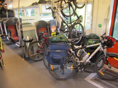 Elroni rongis on koht ka jalgrattastele