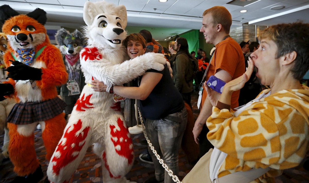 Furfest Chicagos tõi kokku sadu inimesi, kellele meeldib loomadeks kehastuda