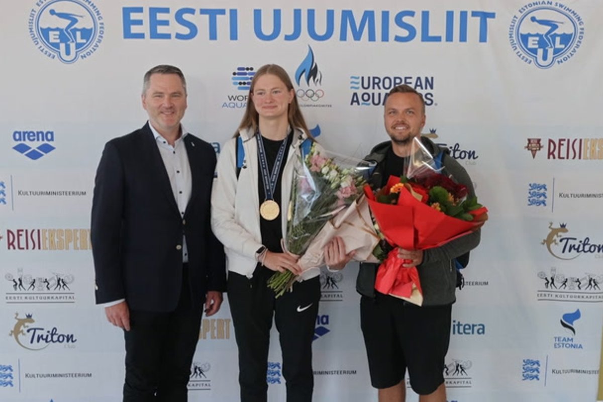 FOTOD JA VIDEOD | Ajalugu teinud Eneli Jefimova võeti Tallinnas pidulikult vastu. „Euroopa meister kõlab väga uhkelt“