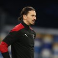 Treeningutele naasnud Zlatan Ibrahimovic sai taas vigastada