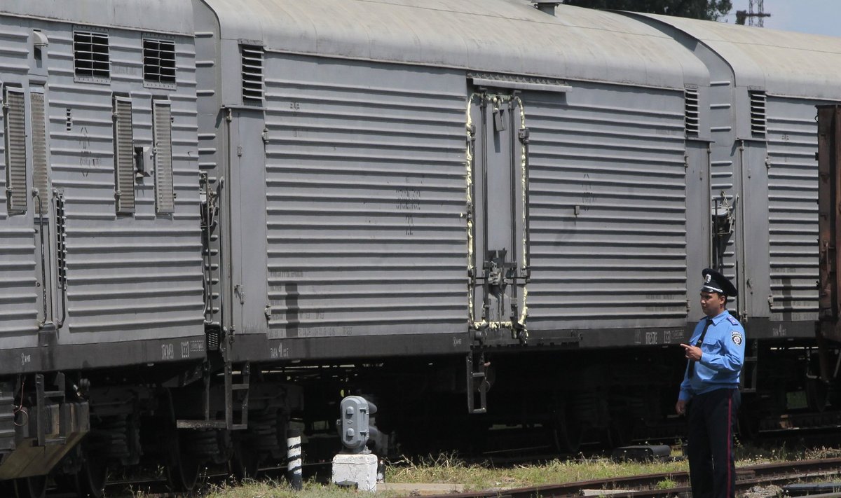 Останки части погибших доставили в Харьков поездом