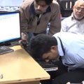VIDEO: India mees kirjutas oma nime ajalukku, püstitades ninaga trükkimise maailmarekordi