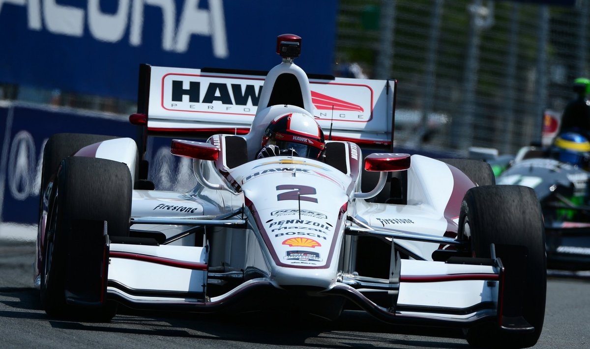 Juan Pablo Montoya võistlemas IndyCar sarjas