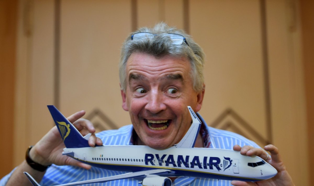 Ryanairi juhatuse esimees Michael O Leary.