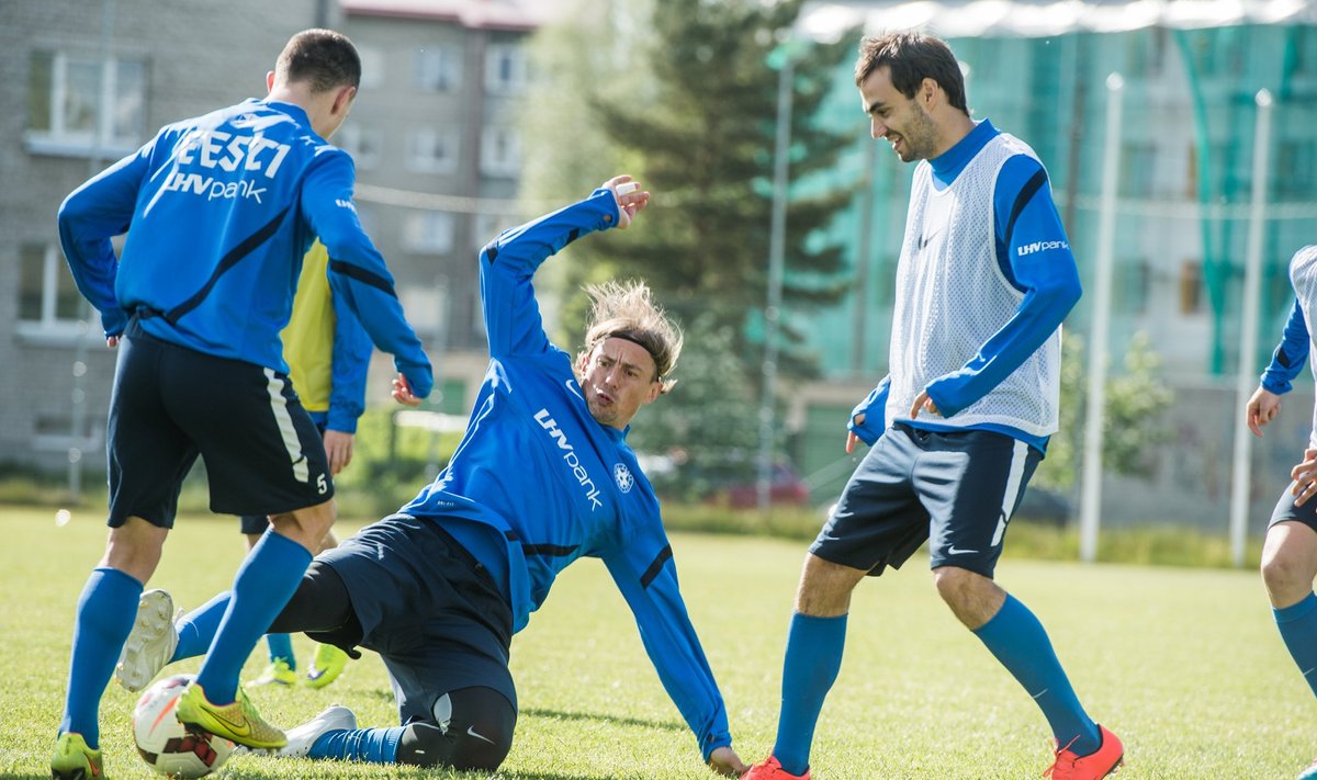 Eesti Jalgpallikoondise treening