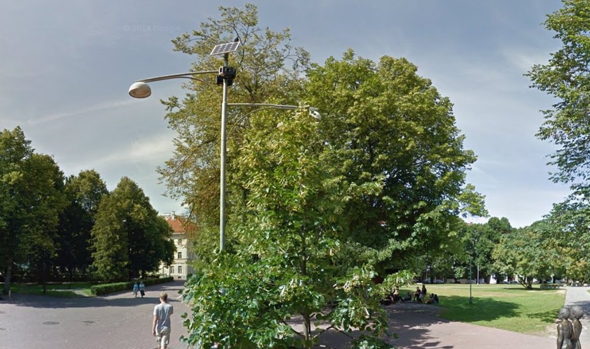 Tartu Küüni tänav. Google StreetView