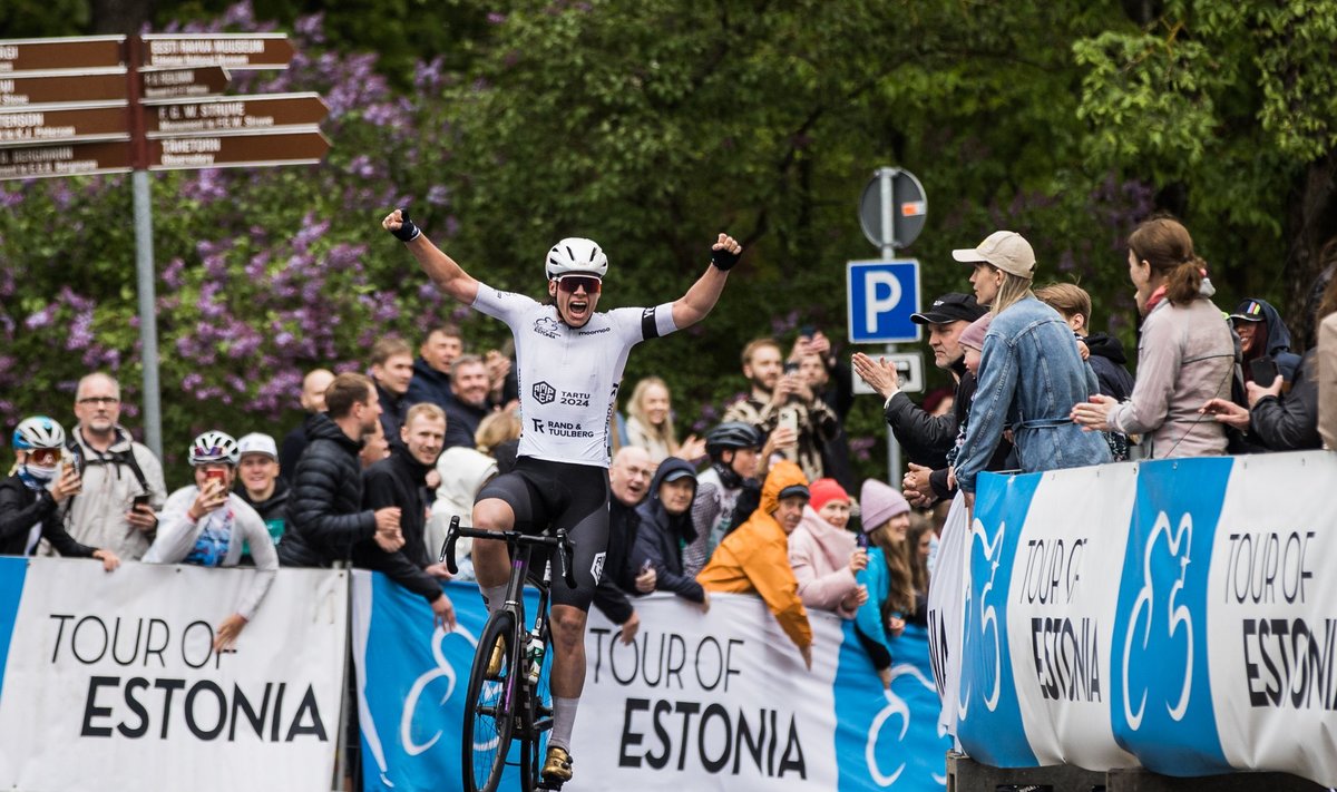 Madis Mihkelsi triumfihetk Lossi mäel.