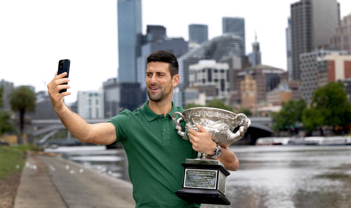 Novak Djokovic võitis Austraalia lahtised kümnendat korda.
