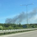 ФОТО | В 20 километрах от Таллинна горит свалка