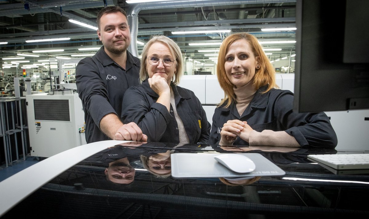 Incap Estonia juhtivtöötajate sõnul aitaks kümmekond uut inseneri neil veel 40 inimest palgata. Pildil vasakult Tiit Priske, Ene Tampuu ja Kristi Steinberg.