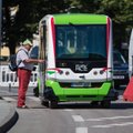Беспилотные автобусы за один месяц проехали в Таллинне 1300 километров
