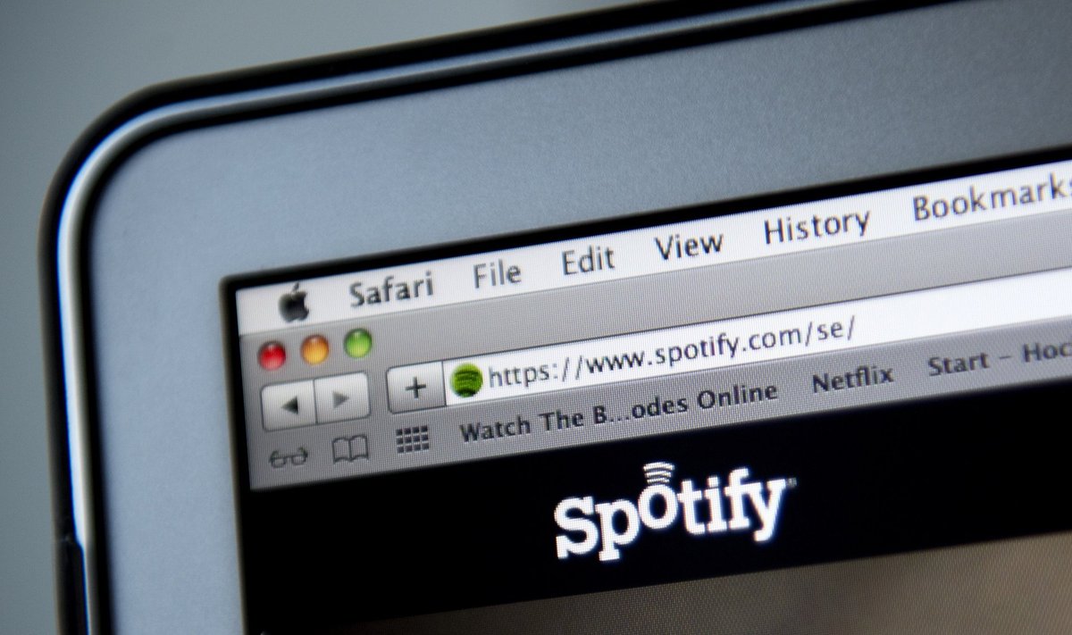 Spotify toimimise põhimõte on streaming ehk voogedastus.