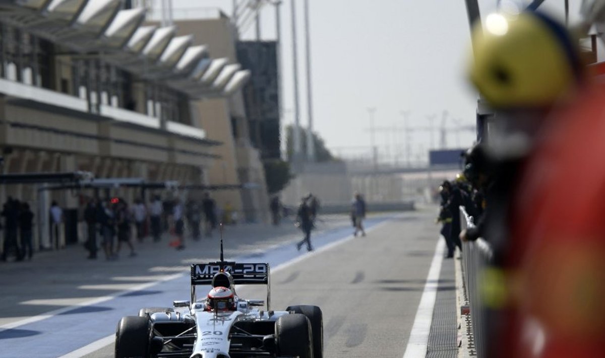 Kevin Magnussen McLareni roolis.
