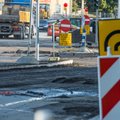 VIDEO JA FOTOD: Liiklusele suletud Liivalaia ja Pärnu maantee ristmik on muudetud tee-ehitustandriks