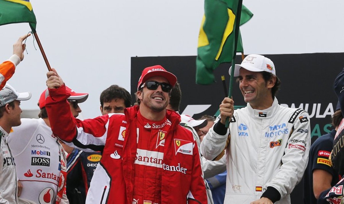 Fernando Alonso ja Pedro de la Rosa