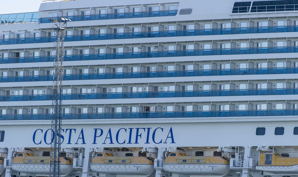 Kruiisilaev Costa Pacifica. Pilt on illustratiivne.