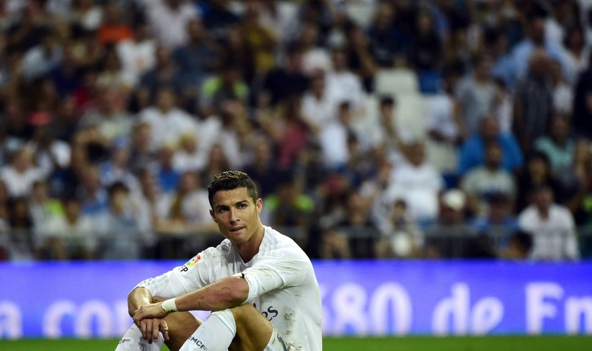 Täna Malaga vastu kuivale jäänud Cristiano Ronaldo veel oma karjääri 500. väravat kirja ei saanud