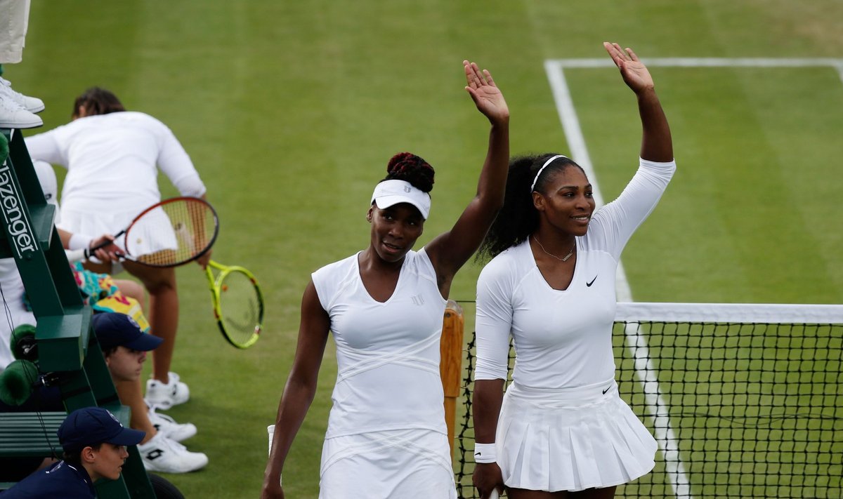 Venus ja Serena Williams Wimbledonis